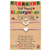 Luiyenes Back To School Gifts Mother Daughter Bracelet Set For 2 First Day Of School Bracelet Mommy And Me Bracelets For Mother Daughter Girls Boys