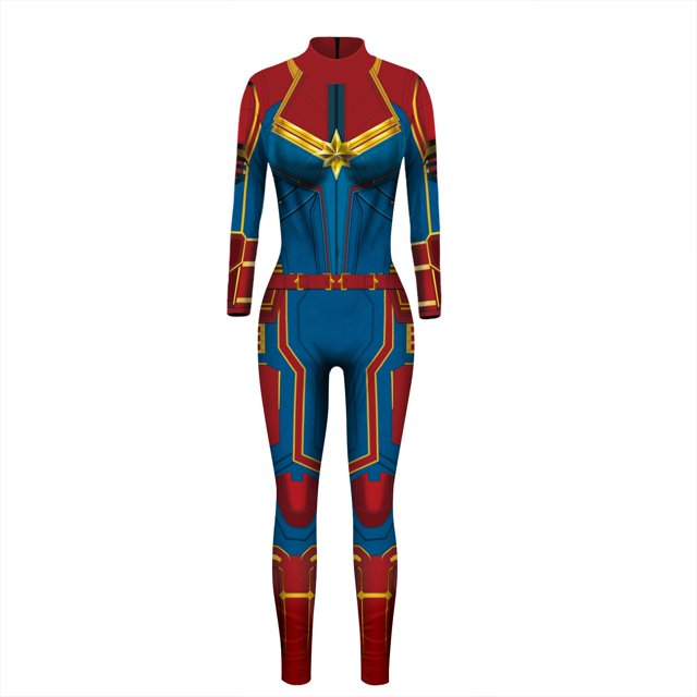 Disfraz de superhéroe de Marvel para mujer, traje Sexy de Spiderman, Iron Man, Catsuit, Halloween, Characte, vestido de lujo Fivean unisex