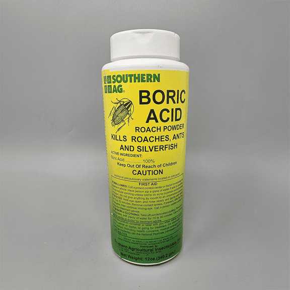 Boric Acid Roach Powder - 12 oz Bottle by Southern Ag