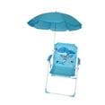 thumbnail image 4 of Silla de playa con sombrilla, reclinable para mochileros, ideal para acampar en tiendas de campaña y picnics. Azul, 4 of 9