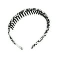 thumbnail image 1 of Dientes de plástico diademas para mujeres multicolores antideslizante peine diente diademas pelo aros suave accesorios para el cabello, 1 of 8