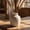 White-4A, variant on MMJ Ceramic Vase Vintage Distressed White Floral Arrangement Container Living Room Home Decor Centerpiece 7.09x6.3x6.3in