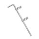 thumbnail image 2 of Barra de caída para portón, resistente, de 32" de largo, piezas de cerca de alambre de cadena de metal, pestillo de pasador de perno de bastón de 138 pulgadas, 2 of 8