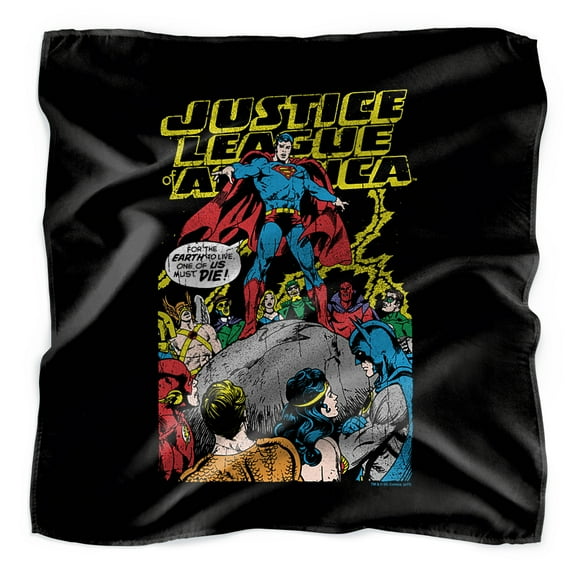 Justice League Ultimate Scarifice Bandana (21 in x 21 in)