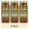 (3 pack) Safie Specialty Foods Safies Dill Pickle Beans, 16 oz