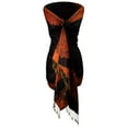 thumbnail image 6 of Ravishing Reversible Jacquard Paisley Pashmina Shawl Wrap for Women, 6 of 10