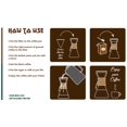 thumbnail image 3 of JoalGfda 600ml New Juego de cafetera Pour Over, jarra de vidrio sin papel con filtro de acero inoxidable 304, cafetera de vidrio reutilizable, goteador de caf&eacute; manual, goteo, 3 of 7