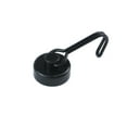 thumbnail image 2 of LC LICTOP 4Pcs T20 Magnetic Hooks Round Iron Hanging Hooks Rotatable 360°Black 1.57"x0.78", 2 of 6