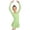 E249-Mint Green, variant on hengsof Girls' Long Sleeve Ballet Leotard Solid Color V Neck Mesh Bodysuit Dance Gymnastics Leotard Suitable for Girls Aged 3-15
