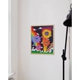 thumbnail image 4 of HAUS AND HUES Trippy Poster Aesthetic Poster - Y2K Wall Décor Hippie Posters Trippy Posters for Stoners Dorm Posters for College Girls Dope Poster Stoner Poster UNFRAMED 12" x 16", 4 of 6