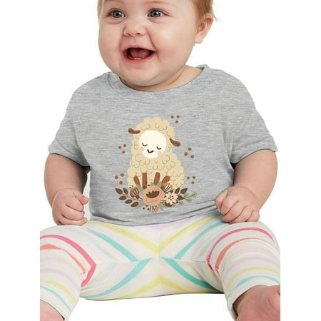 

Cute Baby Lamb T-Shirt Infant -Image by Shutterstock 6 Months