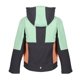thumbnail image 2 of Regatta - Chaqueta Softshell Haydenbury para Niños/Niñas (Gris Seal, Verde Tranquilo), 2 of 5