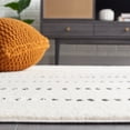 thumbnail image 4 of SAFAVIEH Melody Cora Abstract Polyester Area Rug, Ivory/Black, 6' x 9', 4 of 11