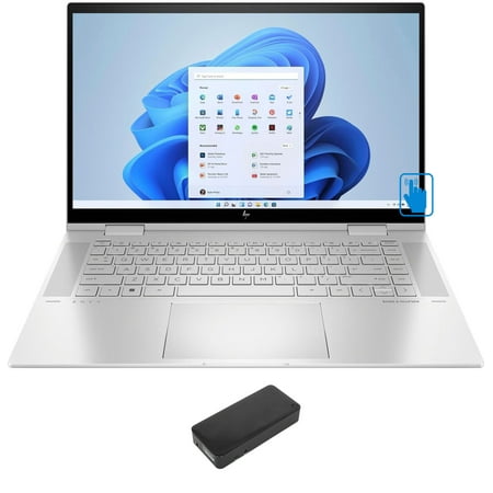 HP Envy x360 15-ew00 Home/Business 2-in-1 Laptop (Intel i5-1235U 10-Core, 15.6in 60Hz Touch Full HD (1920x1080), Intel Iris Xe, 32GB RAM, Win 11 Home) with DV4K Dock