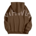 thumbnail image 6 of Women Oversized Yahweh Graphic Hoodie Christian Faith Pullover Heavyweight Streetwear Sweatshirt, 6 of 6