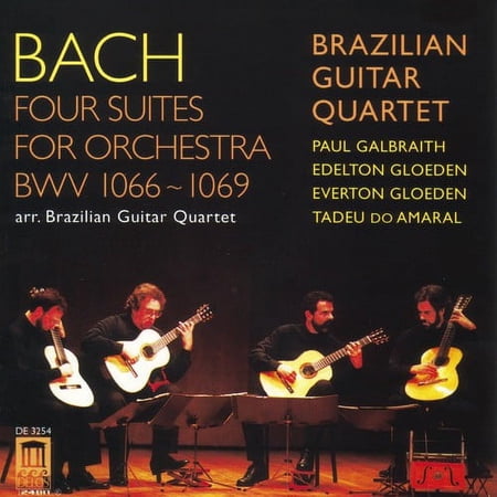 Brazilian Guitar Quartet - 4 Suites for Orchestra (Arr. Brazilian Guitar) - Music & Performance - CD