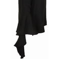 thumbnail image 3 of J.O.A. Womens Ruffle Peasant Blouse, Black, Large, 3 of 3