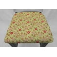 thumbnail image 3 of Spring Flowers Dining Room Chair Back Covers or Seat Covers by Penny's Needful Things (Both Chair Back & Seat Cover) (17 W x 16 H CHAIR BACK) (Green), 3 of 3