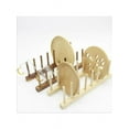 thumbnail image 4 of Bamboo Wooden Dish Rack Plates Holder Kitchen Storage Cabinet Organizer For Dish, 4 of 6