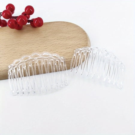 2pcs French Twisted Hair Comb - Simple And Stylish Hair Accessory For Women