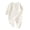 White, variant on Jalioing Infant Boys Girls Romper Long Sleeve Cotton Clothes Solid Color Footless Jumpsuit Fall Comfy Bodysuit for Baby