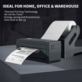 thumbnail image 2 of JADENS Bluetooth Thermal Shipping Label Printer &acirc; Wireless 4x6 Shipping Label Printer, Compatible with Android, iPhone, Wind, 2 of 6