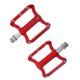 thumbnail image 3 of Pedal de bicicleta Pedal de bicicleta ligero antideslizante de aleación de aluminio para bicicleta de montaña Bicicleta plegable Rojo S, 3 of 10