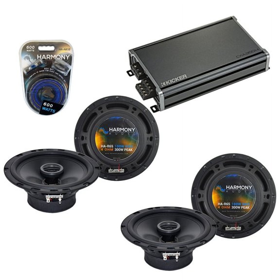 Fits Subaru Forester 2009-2013 Speaker Upgrade Harmony (2) R65 & CXA360.4 Amp