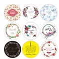 thumbnail image 3 of Pegatinas personalizadas con logotipo, etiquetas de agradecimiento, embalaje, nombre, fiesta, boda, cumpleaños, imprimir tu propia pegatina, 100 Uds., 3 of 4
