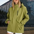 thumbnail image 2 of Paiwinds Ladies' Spring And Winter Waterproof Hooded Pocket Zipper Jacket Outdoor Mountaineering Clothing Sports Jacket with Durable Material and All-Weather Performance, 2 of 9