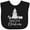 AB-Black, variant on Inktastic Babys First Christmas Scandinavian Tree Boys or Girls Baby Bib