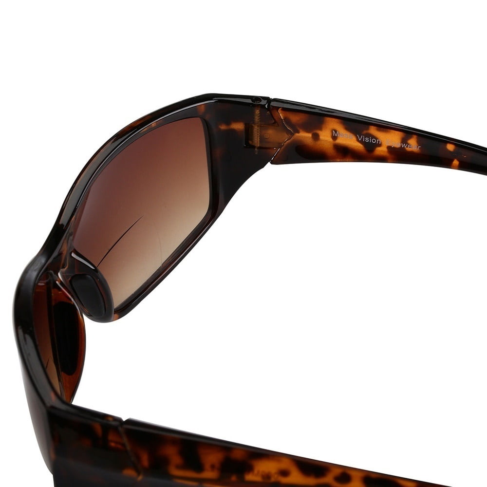 "The Driver" Polarized Bifocal Sunglasses Featuring High Definition - Tortoise - 3.00