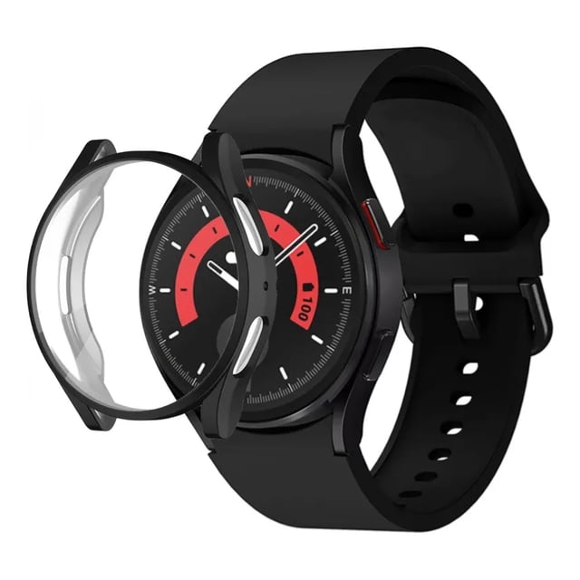 Correa Deportiva para Galaxy Watch 7 6 5, Silicona, con Protector y Vidrio, 40/44mm