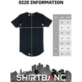 thumbnail image 5 of ShirtBANC Mens Dropcut Hipster Shirt 6 Pack Bundle Long Length Hip Hop Tee, 5 of 8