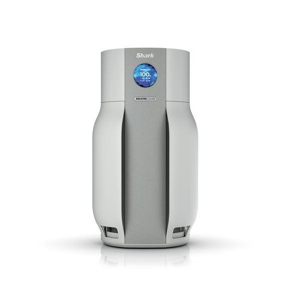 Shark NeverChange Detect iQ MAX with BreatheClear Air Purifier, Zero Filter Changes For Up To 6-Years, HEPA-Exceeding Filter, 1650 Sq Ft Coverage, HP362 Dove