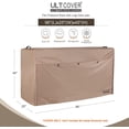 thumbnail image 2 of Waterproof Firewood Racks Cover 8 Feet Heavy Duty Outdoor Logs Holder Stand Cover, 2 of 7