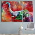thumbnail image 3 of Colorful Wall Art, Abstract Elephant Canvas Art, Cute Elephant Art Canvas, Elephant Poster, Colorful Elephant Printed, Animal Canvas Art, Canvas Wall Decor - Gold Framed, 3 of 9