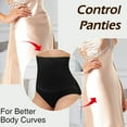 thumbnail image 7 of GAI YI High Waisted Underwear for Women Seamless No Show Quick Dry Invisible Panties Black L, 7 of 7