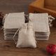 thumbnail image 4 of 50pcs, Drawstring Burlap Bag, Jute Gift Bags, DIY Wedding Favor Gift Bag, Packaging Candy Chocolate Jewelry Bags, Wrapping Pouches, Wedding Decoration, Party Supplies, 4 of 5