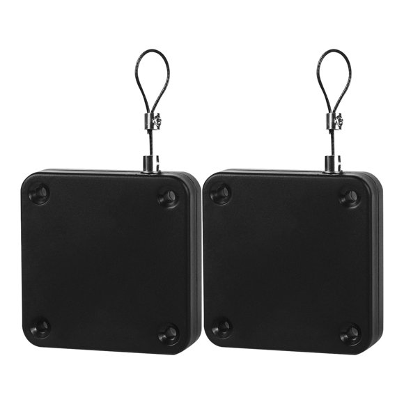 Cierrapuertas automático con sensor sin perforaciones, cierrapuertas con mampara corrediza, cierrapuertas automático con cordón de acero para baño, dormitorio, sala de estudio