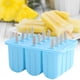 thumbnail image 5 of Moldes para paletas de silicona Higoodz 12 rejillas Azul, 5 of 7