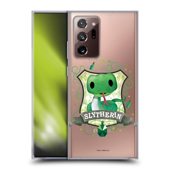 Head Case Designs Officially Licensed Harry Potter Deathly Hallows II Slytherin Soft Gel Case Compatible with Samsung Galaxy Note20 Ultra / 5G
