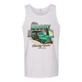 thumbnail image 2 of Wild Bobby, 1946 Vintage Ford Woody Chasing Waves Cars and Trucks Mens Graphic Tank Top, White, X-Large, 2 of 3