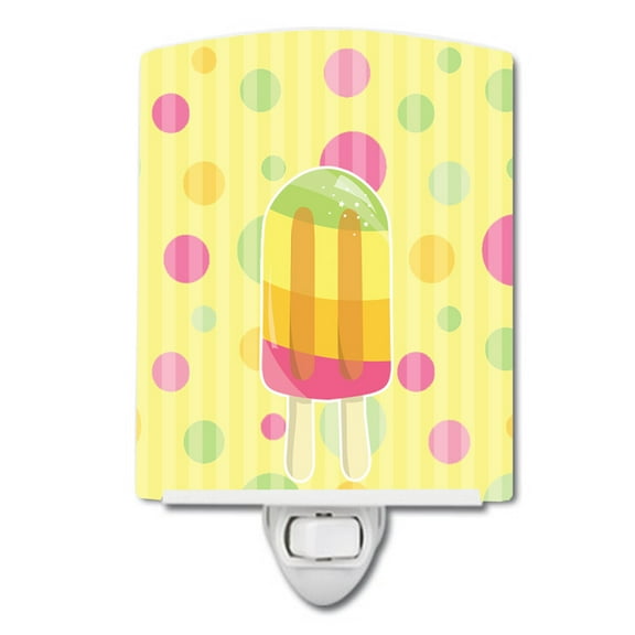 Ice Pop Popcicle Polkadots Ceramic Night Light