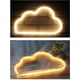 thumbnail image 2 of Letreros de neón LED, luz nocturna decorativa de pared de nube para dormitorio, habitación de niños, decoración del hogar, luz de neón alimentada por batería y enchufe USB (NECLD), 2 of 5