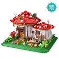 thumbnail image 2 of Juego de bloques de construcción RAVAYO Mushroom House 1621 piezas para adultos, 2 of 8