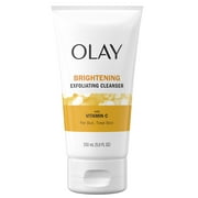 Olay Face Wash, Vitamin C Cleanser, Exfoliating Face Scrub, Hydrating Dull Skin 5.0fl oz