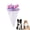 Purple, variant on Upgrade Reusable Laundry Pet Hair Remover Mesh Lint Trap for Washing Machine.(Purple)