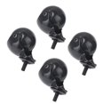 thumbnail image 1 of Casters 4pcs Black 2 Inch Ball Caster Stem Caster Swivel Wheels 8x15mm For Home Ppm-2193, 1 of 3
