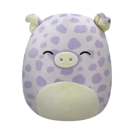 Squishmallows 8" Plush Pammy the Pig Purple Stuffed Animal Pal